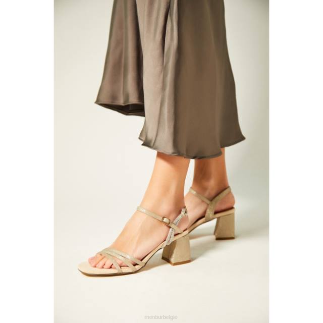 achernar vrouwen Menbur 0RLN93 goud sandalen