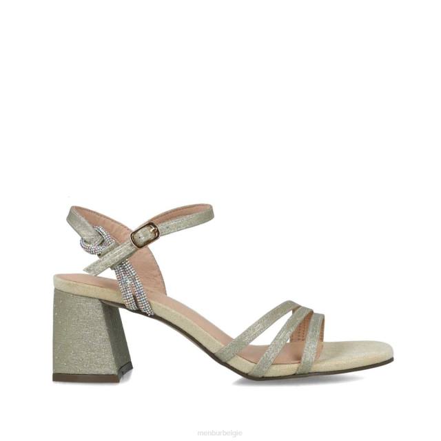 achernar vrouwen Menbur 0RLN93 goud sandalen