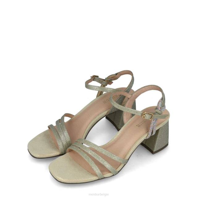 achernar vrouwen Menbur 0RLN93 goud sandalen