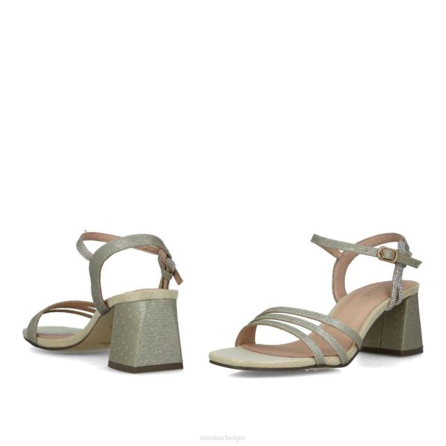 achernar vrouwen Menbur 0RLN93 goud sandalen