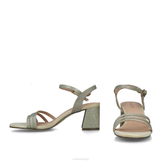 achernar vrouwen Menbur 0RLN93 goud sandalen