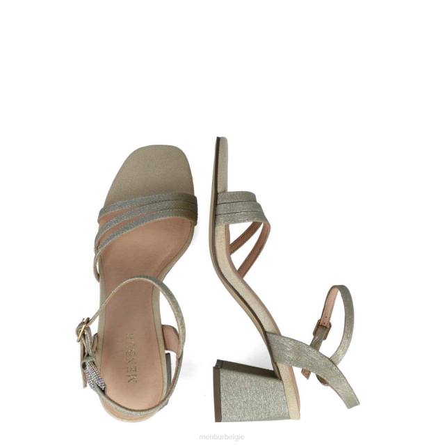 achernar vrouwen Menbur 0RLN93 goud sandalen