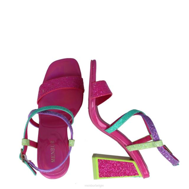 afbeelding vrouwen Menbur 0RLN166 roze sandalen