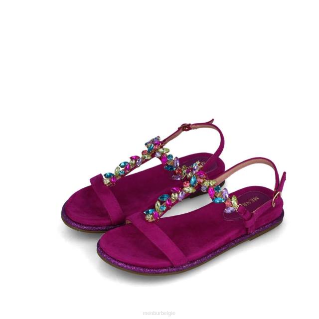 alrescha vrouwen Menbur 0RLN161 paars sandalen