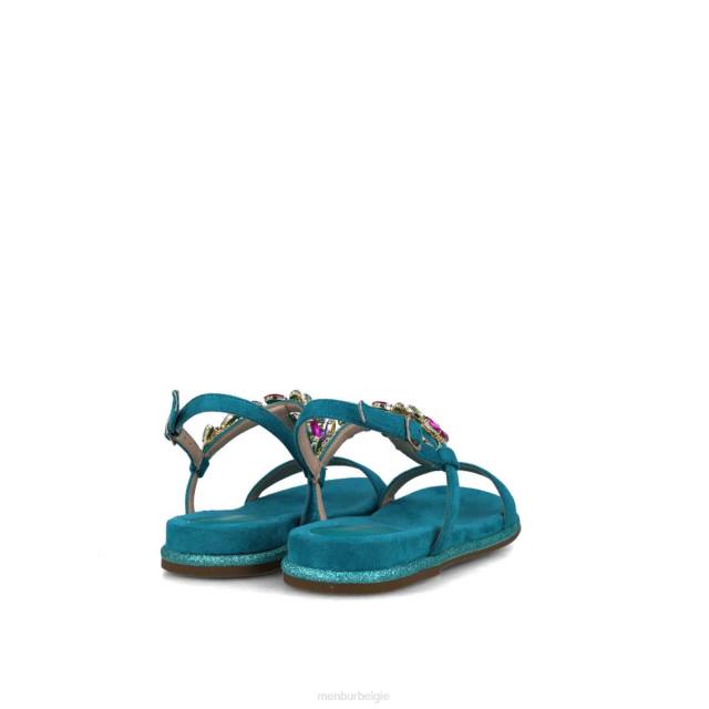 alrescha vrouwen Menbur 0RLN2914 azul medio sandalen