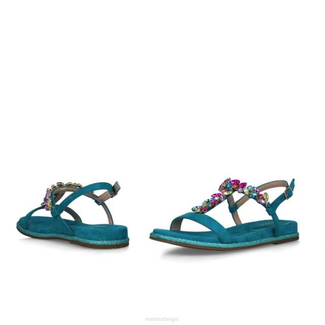 alrescha vrouwen Menbur 0RLN2914 azul medio sandalen