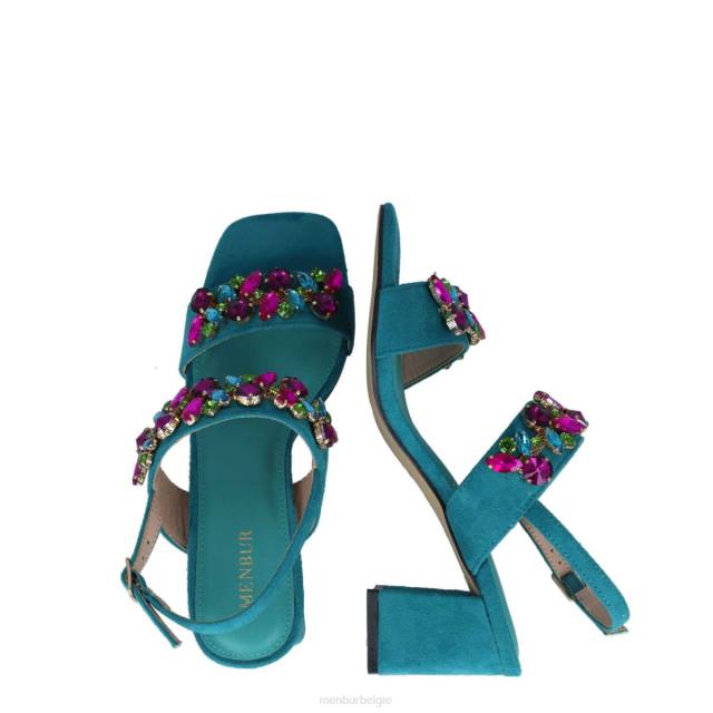 alrescha vrouwen Menbur 0RLN2917 azul medio sandalen