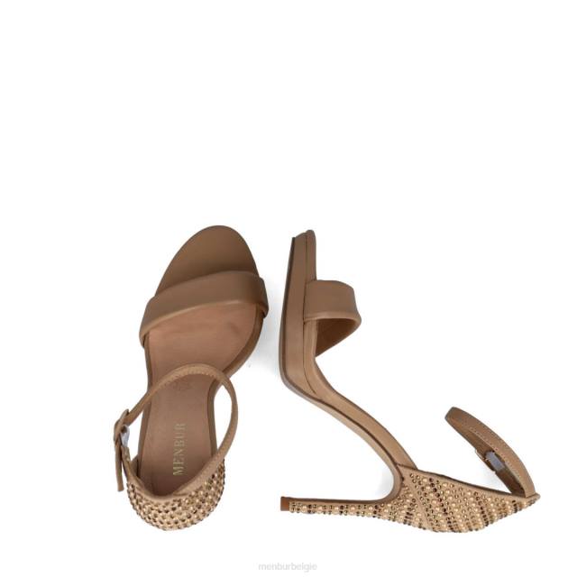 altaar vrouwen Menbur 0RLN78 beige sandalen