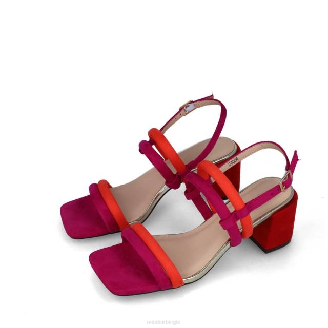 ankaa vrouwen Menbur 0RLN123 rood sandalen