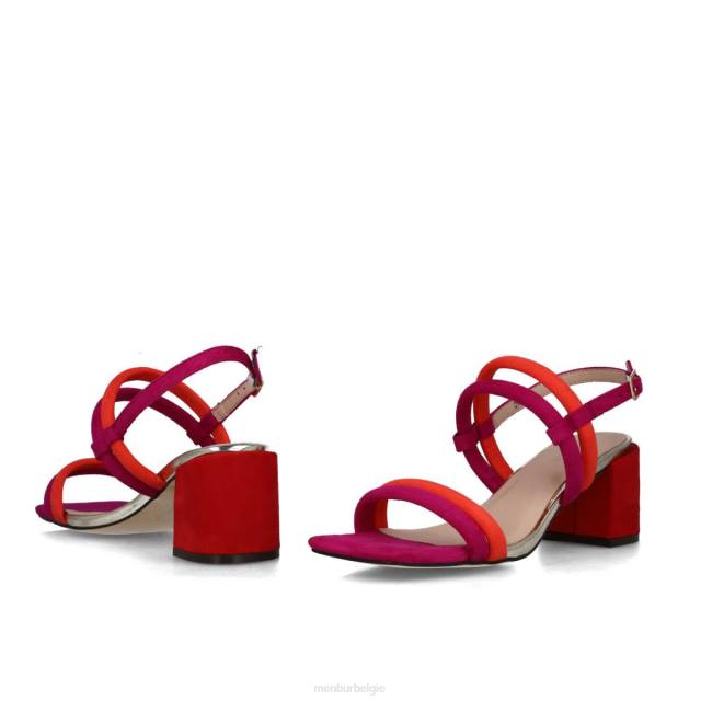 ankaa vrouwen Menbur 0RLN123 rood sandalen