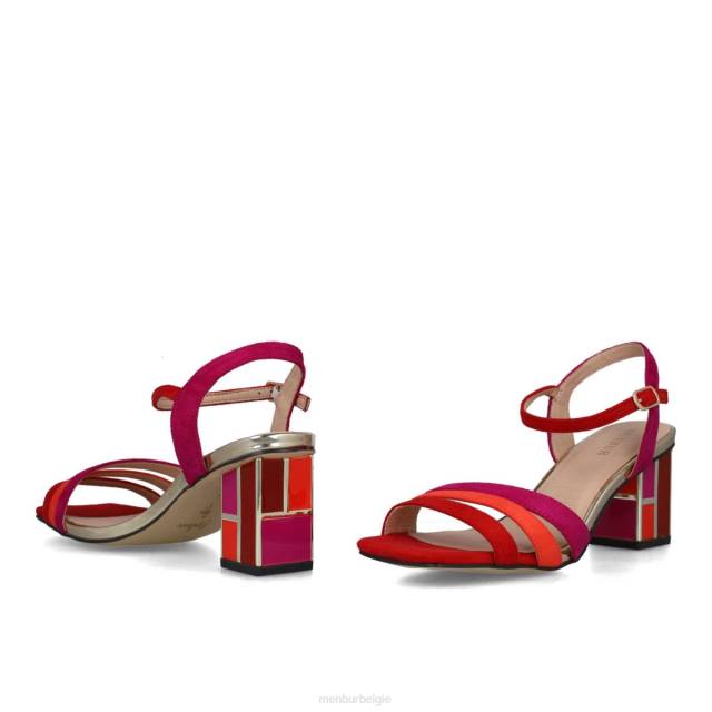 ankaa vrouwen Menbur 0RLN2823 rood sandalen