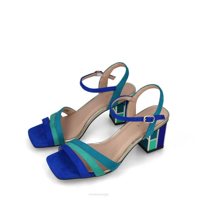 ankaa vrouwen Menbur 0RLN2824 azul medio sandalen