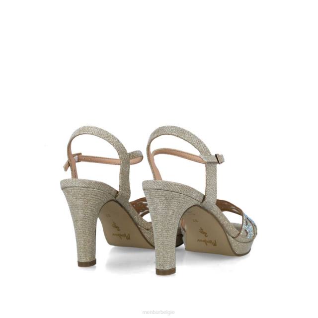 apus vrouwen Menbur 0RLN2548 goud sandalen