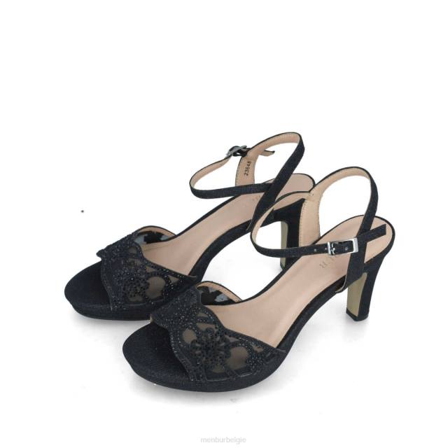 apus vrouwen Menbur 0RLN2549 zwart sandalen