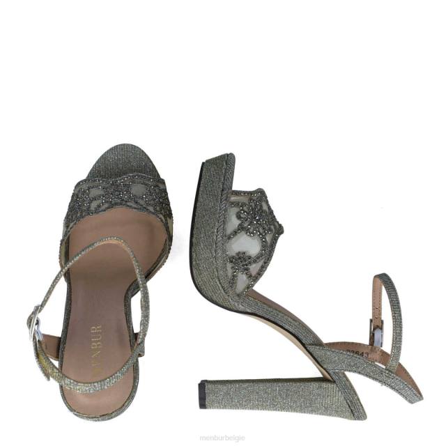 apus vrouwen Menbur 0RLN2567 grijs sandalen