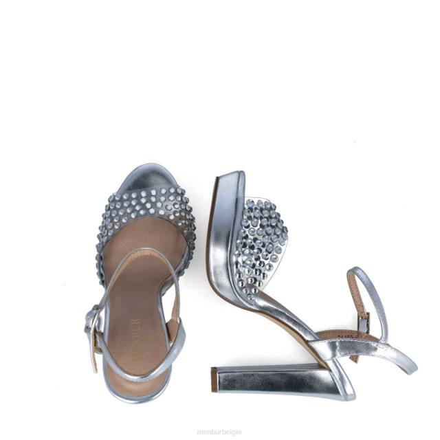 ara vrouwen Menbur 0RLN2577 zilver sandalen