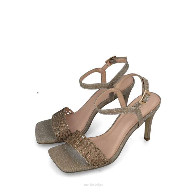 auriga vrouwen Menbur 0RLN70 goud sandalen