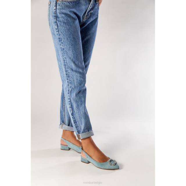 bagaladi vrouwen Menbur 0RLN3271 azul helder casual chique schoen