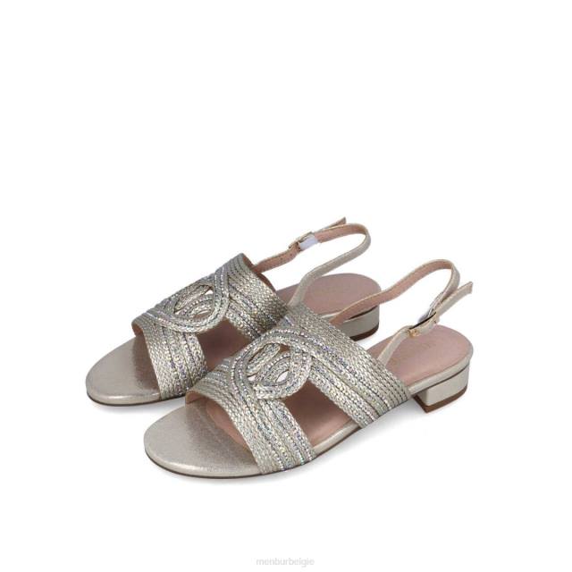 basilicum vrouwen Menbur 0RLN3436 goud casual chique schoen