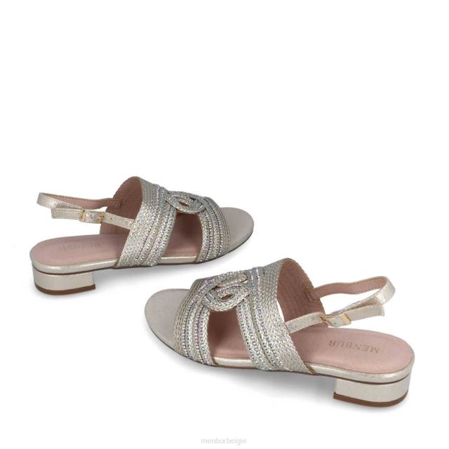 basilicum vrouwen Menbur 0RLN3436 goud casual chique schoen