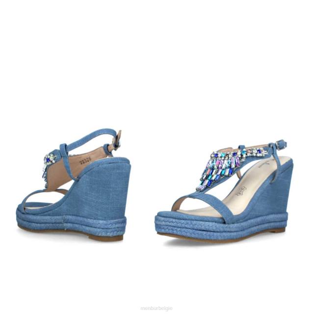 belladama vrouwen Menbur 0RLN214 azul helder casual chique schoen