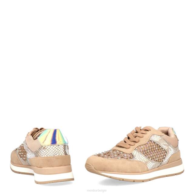 biadeen vrouwen Menbur 0RLN530 beige casual chique schoen