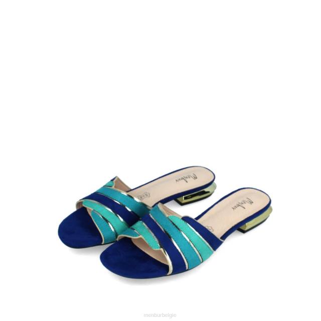 calibano vrouwen Menbur 0RLN3172 azul medio casual chique schoen