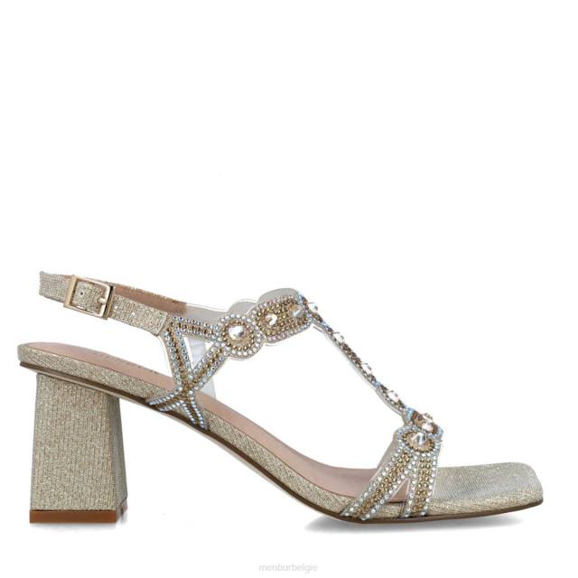 camelopardalis vrouwen Menbur 0RLN33 goud sandalen