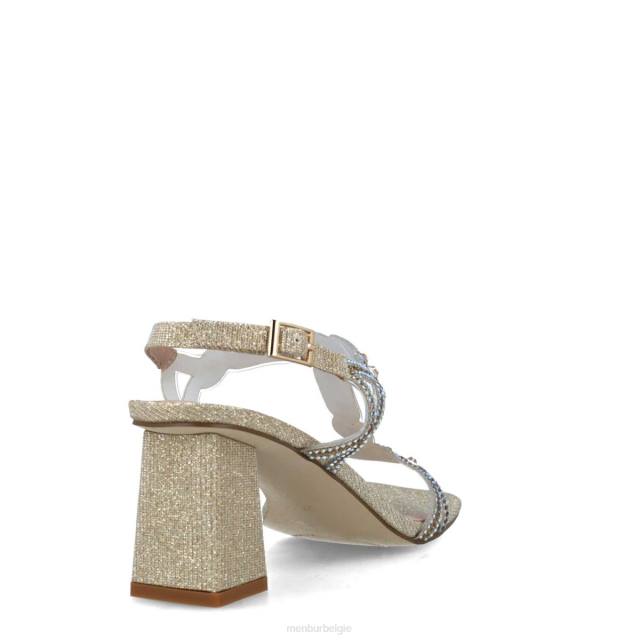 camelopardalis vrouwen Menbur 0RLN33 goud sandalen