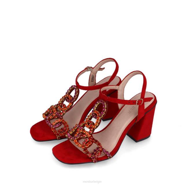 canigliari vrouwen Menbur 0RLN247 rood casual chique schoen