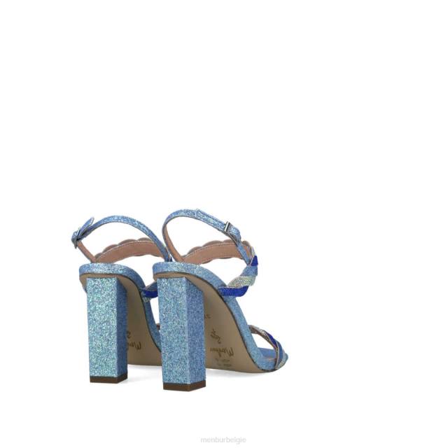 capella vrouwen Menbur 0RLN2882 azul medio sandalen