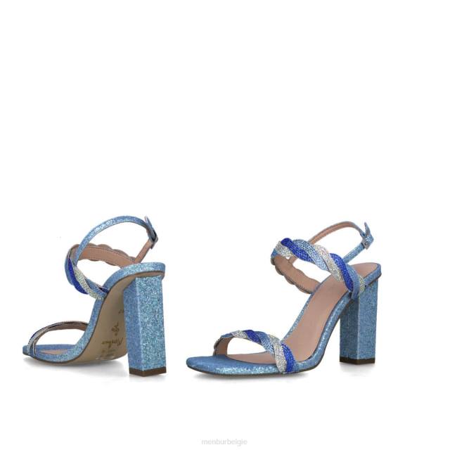 capella vrouwen Menbur 0RLN2882 azul medio sandalen