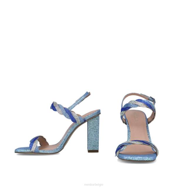 capella vrouwen Menbur 0RLN2882 azul medio sandalen