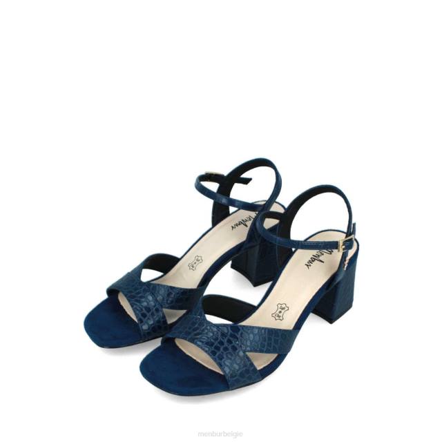 capodimonte vrouwen Menbur 0RLN3126 donkerblauw casual chique schoen