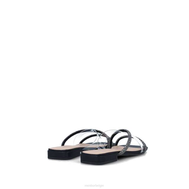 cepheus vrouwen Menbur 0RLN2609 zwart sandalen