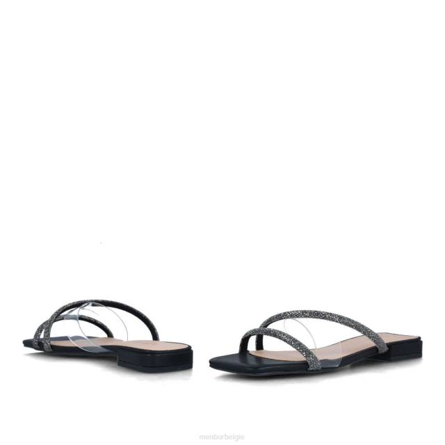 cepheus vrouwen Menbur 0RLN2609 zwart sandalen