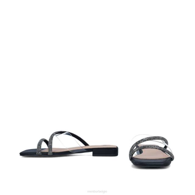 cepheus vrouwen Menbur 0RLN2609 zwart sandalen