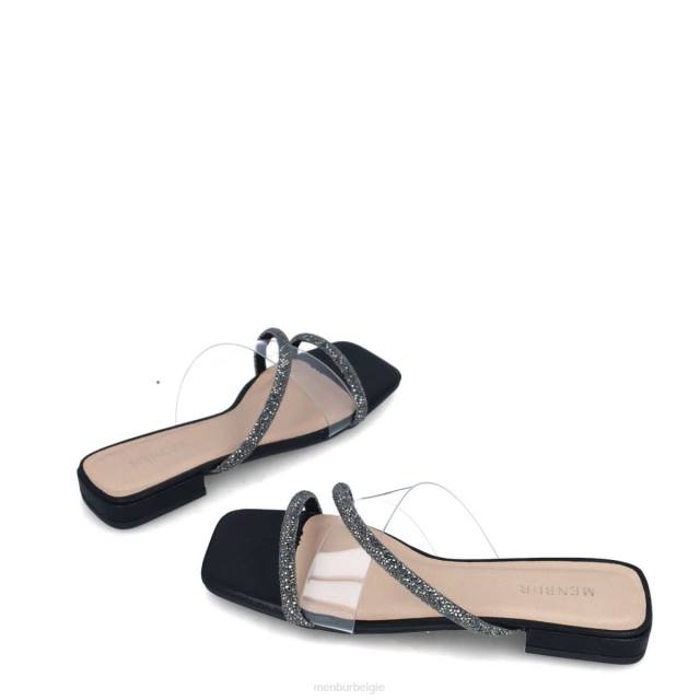 cepheus vrouwen Menbur 0RLN2609 zwart sandalen