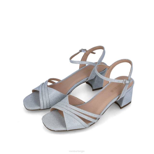 cetus vrouwen Menbur 0RLN2672 zilver sandalen