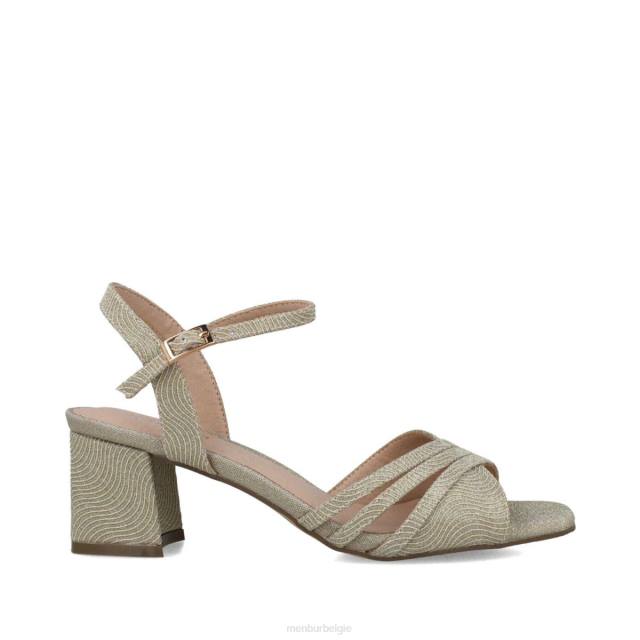 cetus vrouwen Menbur 0RLN62 goud sandalen