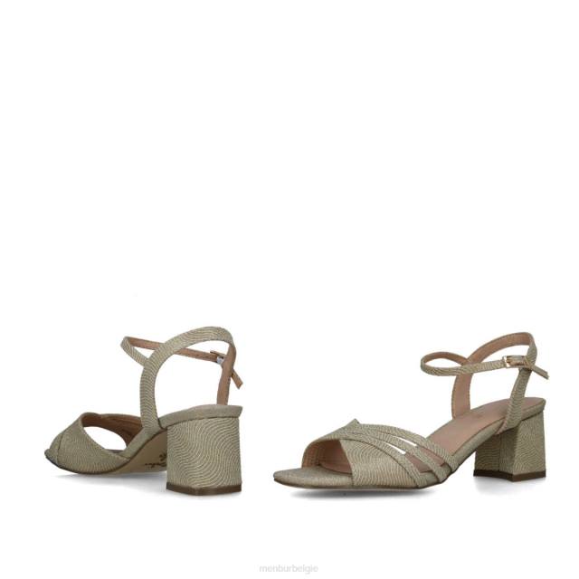 cetus vrouwen Menbur 0RLN62 goud sandalen