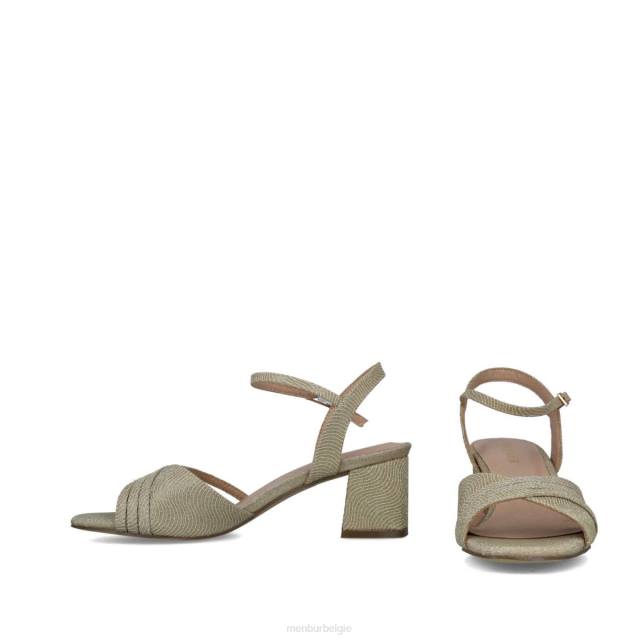 cetus vrouwen Menbur 0RLN62 goud sandalen