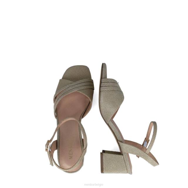 cetus vrouwen Menbur 0RLN62 goud sandalen