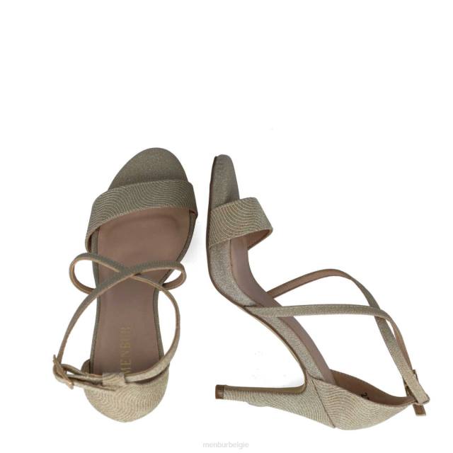 cetus vrouwen Menbur 0RLN71 goud sandalen