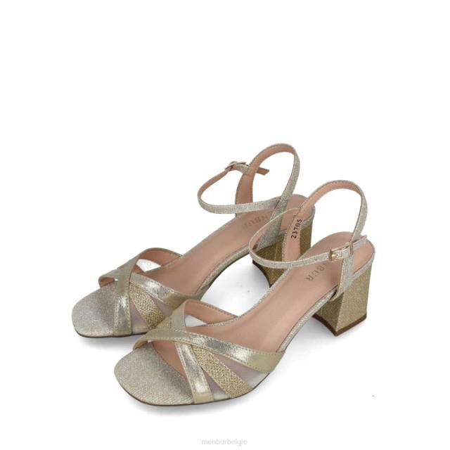 coma berenices vrouwen Menbur 0RLN115 goud sandalen