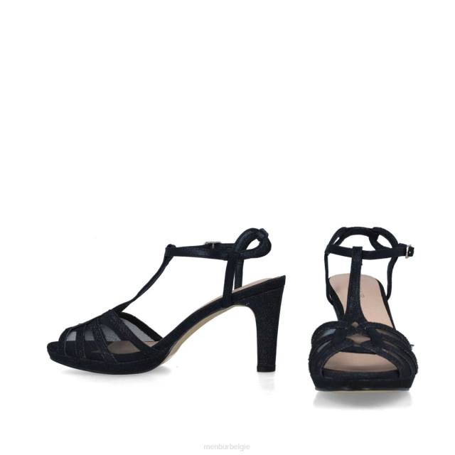 coma berenices vrouwen Menbur 0RLN13 zwart sandalen