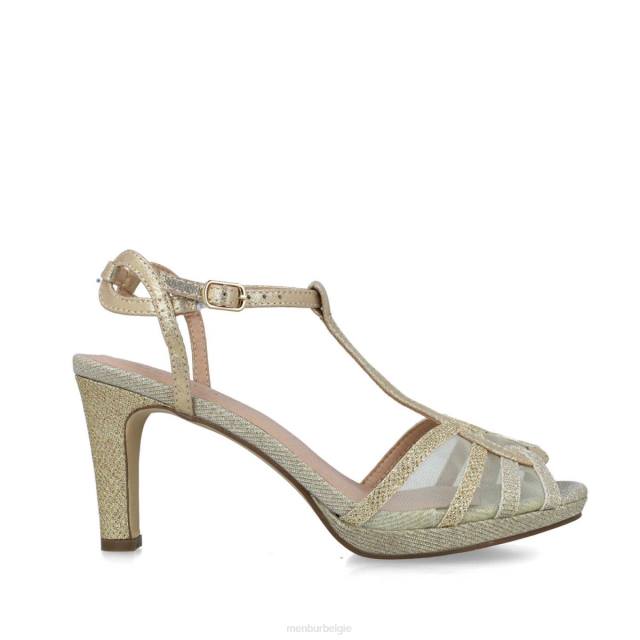 coma berenices vrouwen Menbur 0RLN2542 goud sandalen