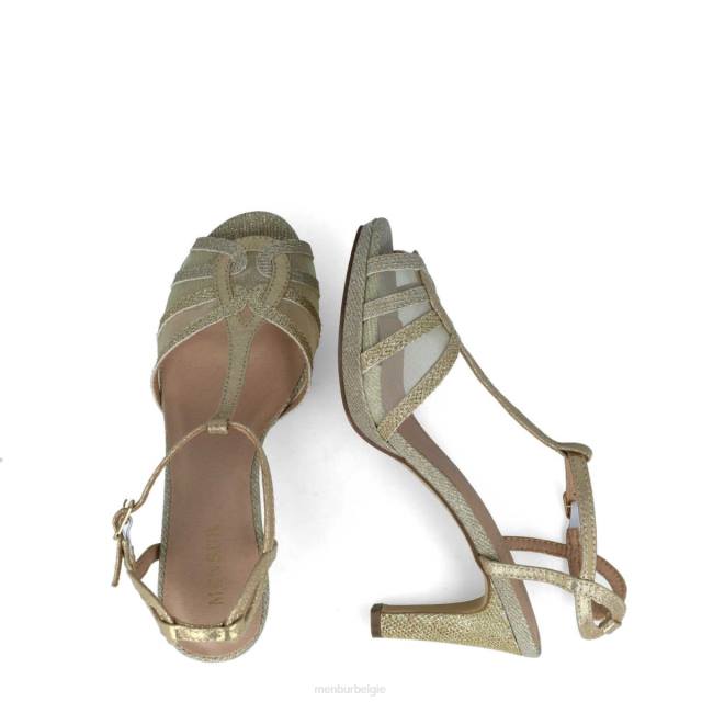 coma berenices vrouwen Menbur 0RLN2542 goud sandalen