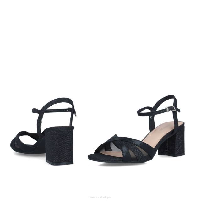 coma berenices vrouwen Menbur 0RLN2797 zwart sandalen