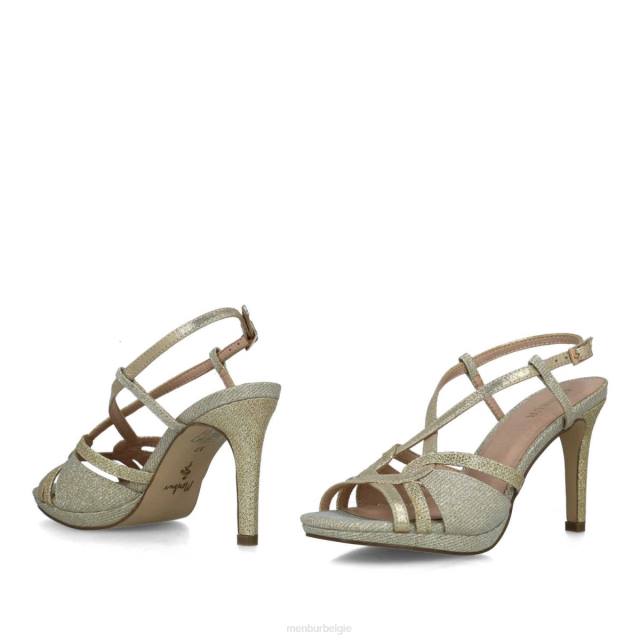 coma berenices vrouwen Menbur 0RLN2845 goud sandalen